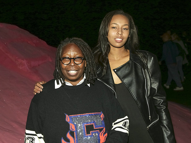 С дочерью Джерзи. 2017 год