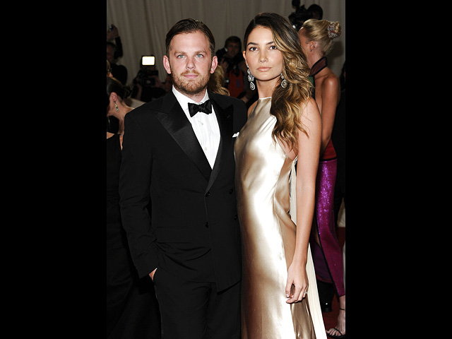 С лидером группы Kings of Leon Калебом Фоллоуиллом, 2011 год