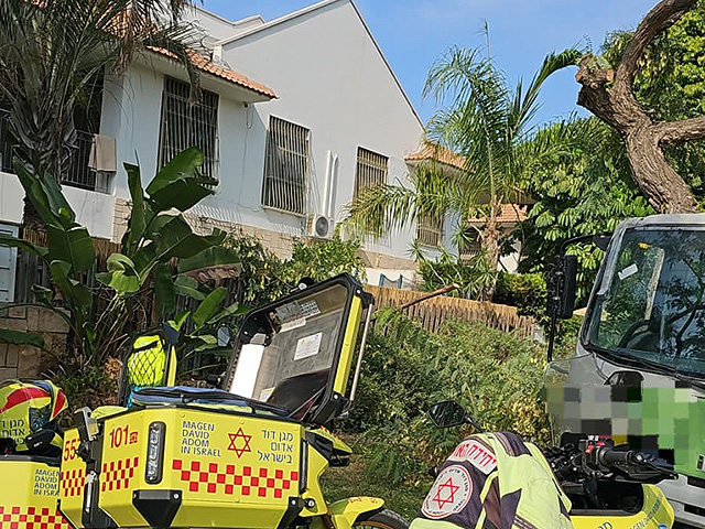 В Ришон ле-Ционе тяжело травмирован рабочий