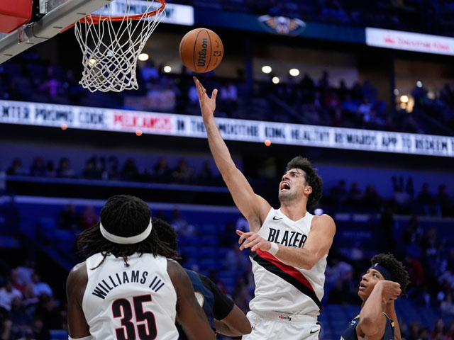 НБА. Дени Авдия набрал 32 очка. "Портленд" победил