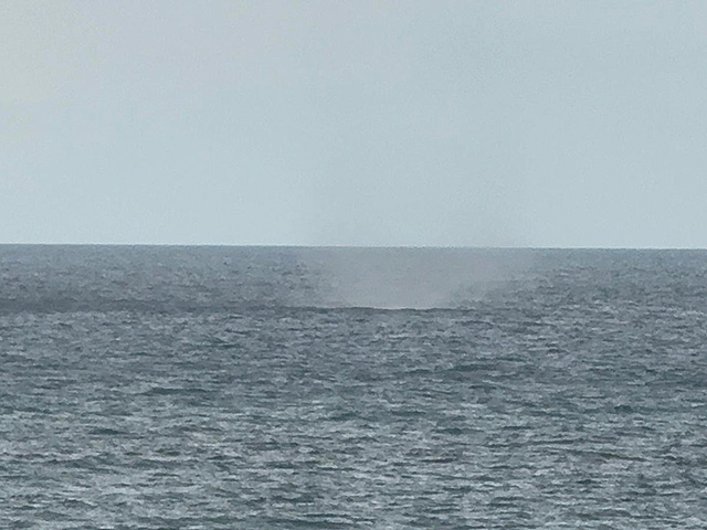 Водяной смерч около побережья Израиля: погода меняется. Видео