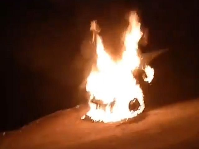 В ПА в нескольких деревнях подожжены автомобили
