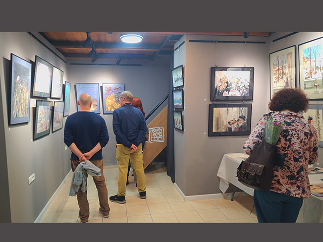 Акватория снов – летящая выставка художницы Марины Дайковской в Хайфе