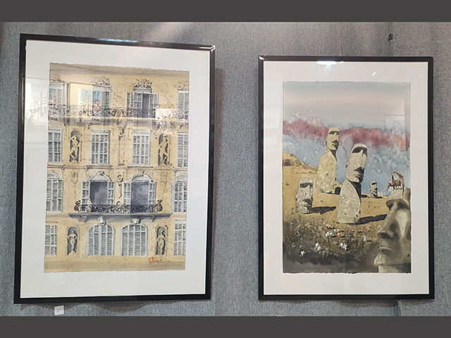 Акватория снов – летящая выставка художницы Марины Дайковской в Хайфе