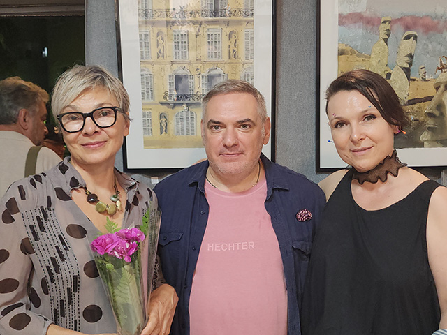 Акватория снов – летящая выставка художницы Марины Дайковской в Хайфе