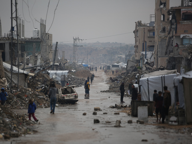 Источники: после осенней бури Газа "полностью затоплена"