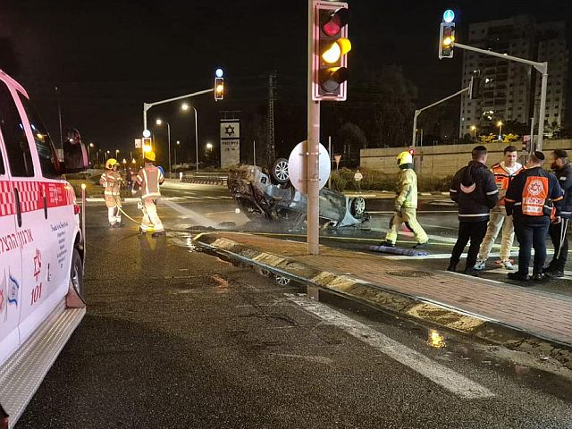 ДТП около Рамле, погиб мужчина
