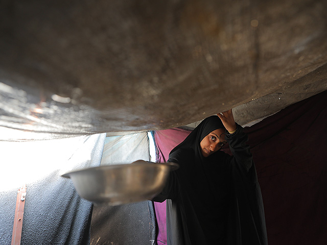 Газа затоплена после первой осенней бури. Фоторепортаж