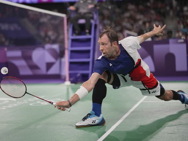 Бадминтон. Миша Зильберман стал победителем турнира в Суринаме в парном разряде