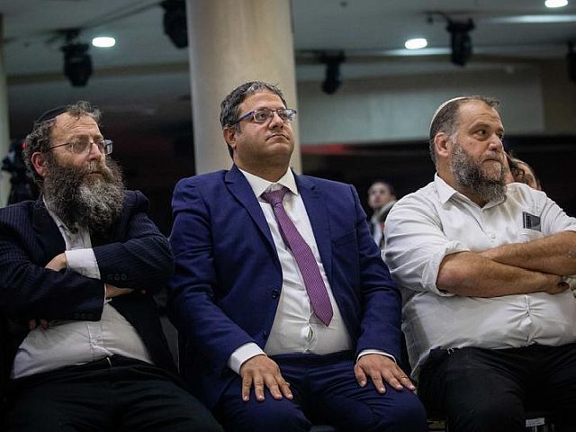 Барух Марзель, Итамар Бен-Гвир и Бен-Цион (Бенци) Гопштейн в 2020 году