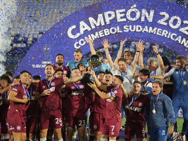 Футбол. Обладателем Южноамериканского кубка стал "Ланус"