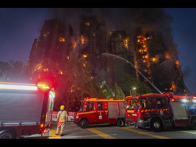 Пожар в высотном комплексе в Гонконге: множество жертв. Фоторепортаж