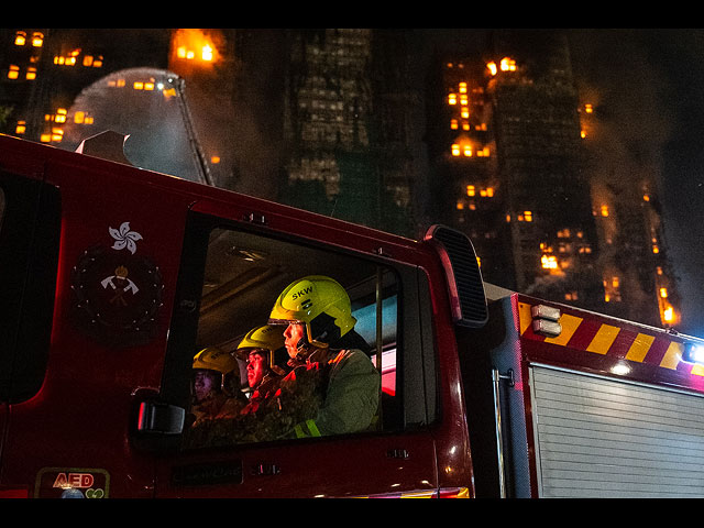 Пожар в высотном комплексе в Гонконге: множество жертв. Фоторепортаж