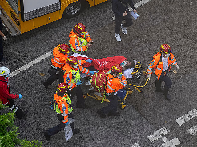 Пожар в высотном комплексе в Гонконге: множество жертв. Фоторепортаж
