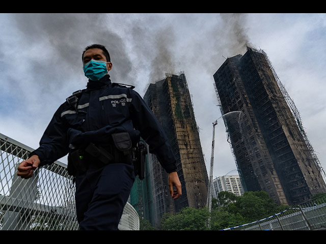 Пожар в высотном комплексе в Гонконге: множество жертв. Фоторепортаж