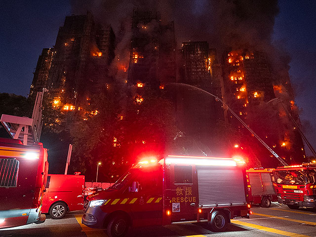 Пожар в высотном комплексе в Гонконге: множество жертв. Фоторепортаж