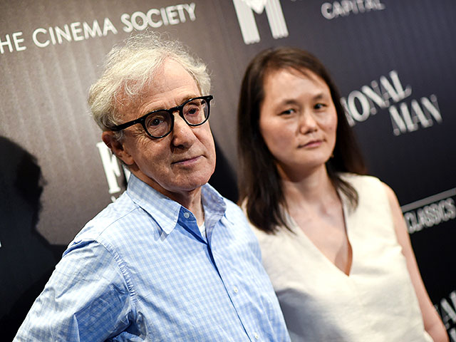 С женой Сун-И Превин, 2015 год