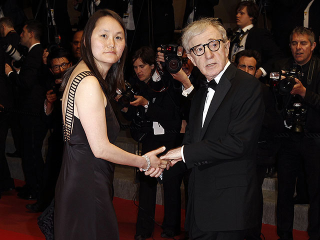 С женой Сун-И Превин, 2010 год