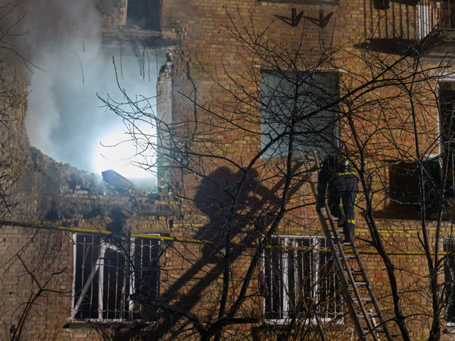 Армия РФ вновь нанесла удар по Киеву, есть погибшие и раненые