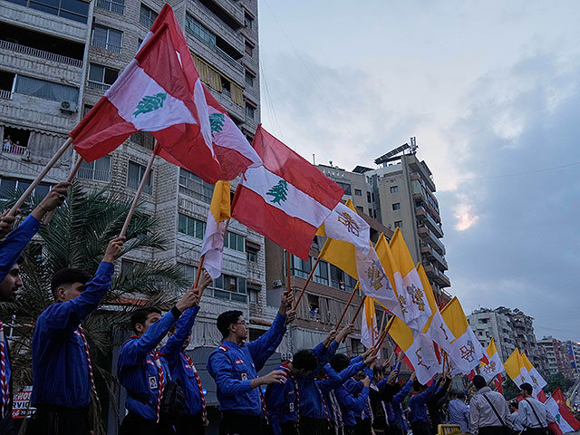 "Визит мира": скауты "Хизбаллы" приветствовали Папу Римского