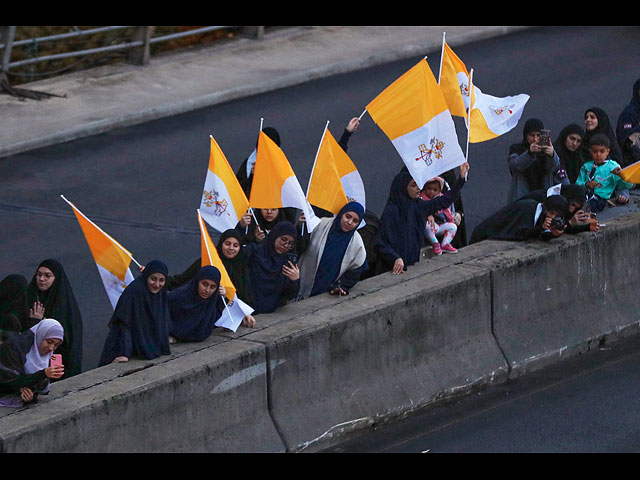 "Визит мира": скауты "Хизбаллы" приветствовали Папу Римского