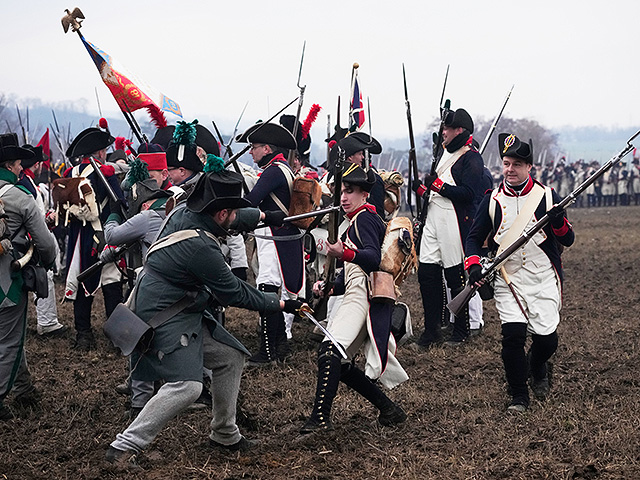 Битва при Аустерлице - 220 лет спустя. Фоторепортаж