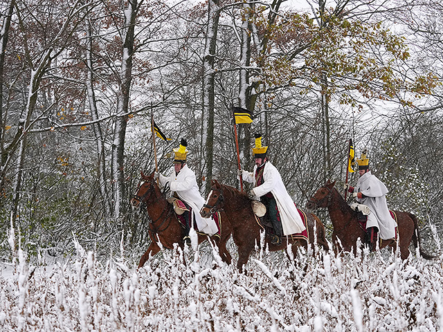 Битва при Аустерлице - 220 лет спустя. Фоторепортаж