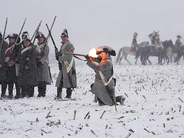 Битва при Аустерлице - 220 лет спустя. Фоторепортаж