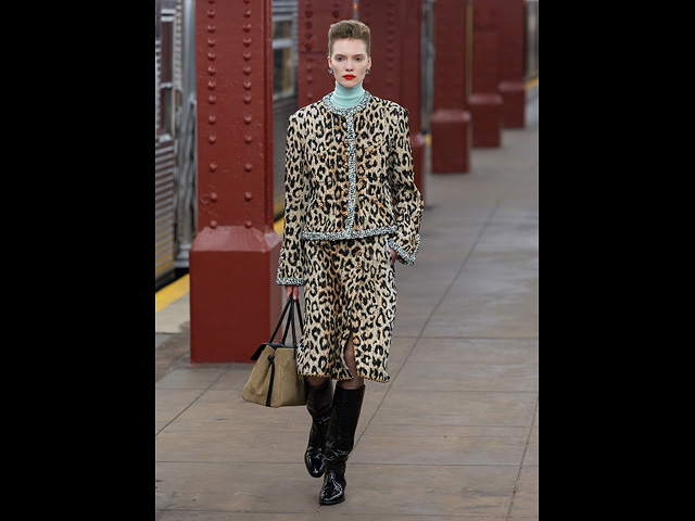 Chanel в нью-йоркском метро. Фоторепортаж