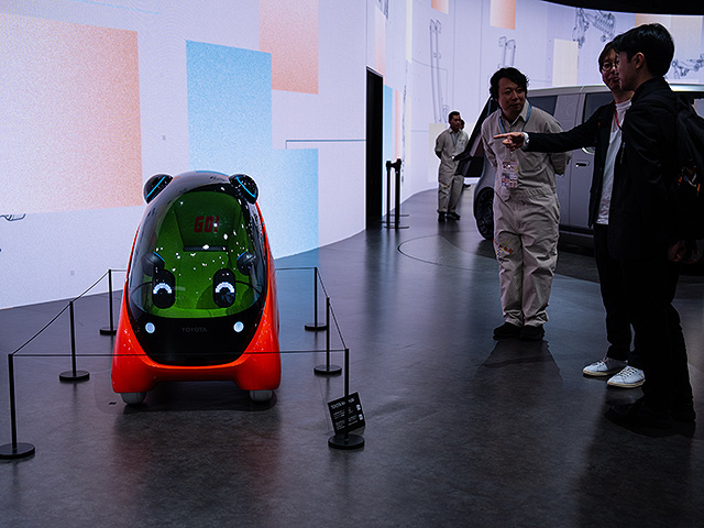 Детский автомобиль Toyota Kids Mobi, Japan Mobility Show