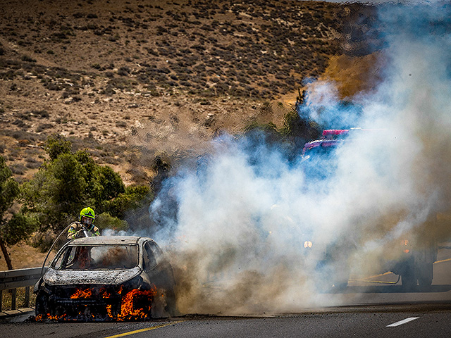Жительницу ПА, пострадавшую в результате нападения на 60-й трассе, вывез израильтянин