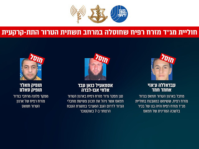 ЦАХАЛ: ликвидированы командир хамасовского батальона "Восточный Рафах" и его подчиненные