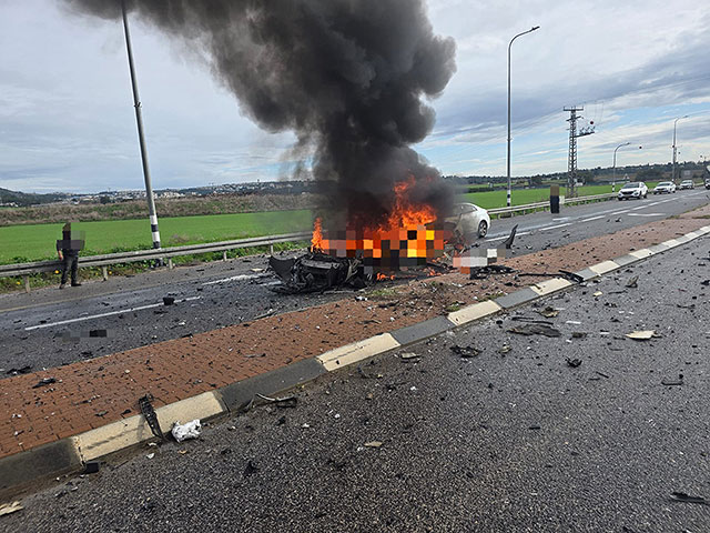 Взрыв автомобиля на 73-й трассе, погибла женщина