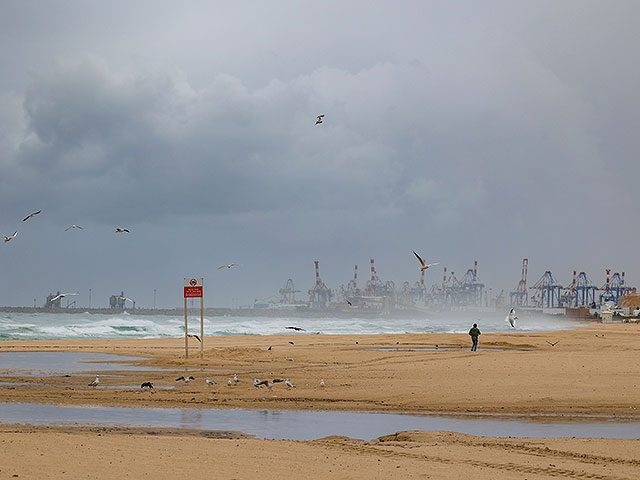 Шторм "Байрон" в Израиле. Фоторепортаж