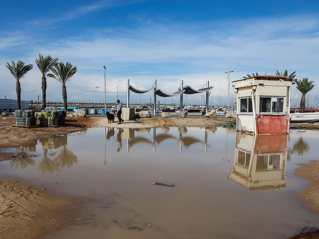 Шторм "Байрон" в Израиле. Фоторепортаж