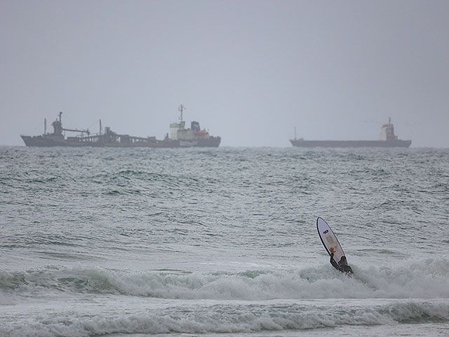 Шторм "Байрон" в Израиле. Фоторепортаж