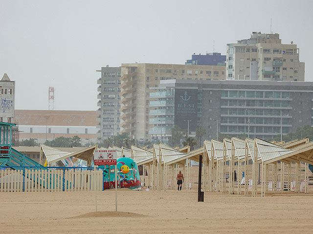 Шторм "Байрон" в Израиле. Фоторепортаж