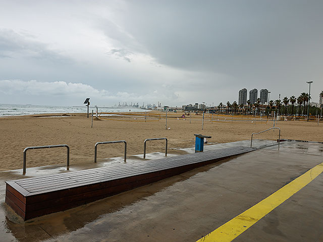 Шторм "Байрон" в Израиле. Фоторепортаж