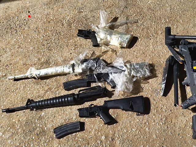 На границе с Египтом перехвачено оружие
