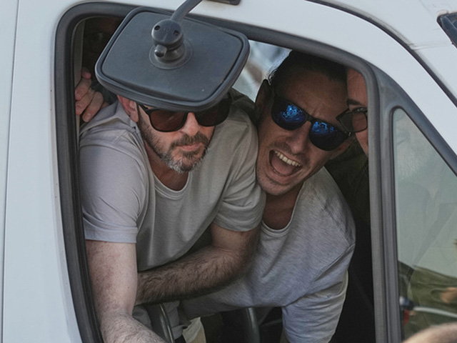 Бывшие заложники Давид и Ариэль Кунио участвуют в съемках нового финала фильма "Письмо Давиду"