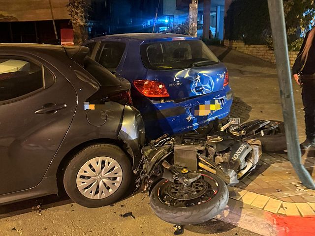 ДТП в Петах-Тикве, тяжело травмирован мотоциклист
