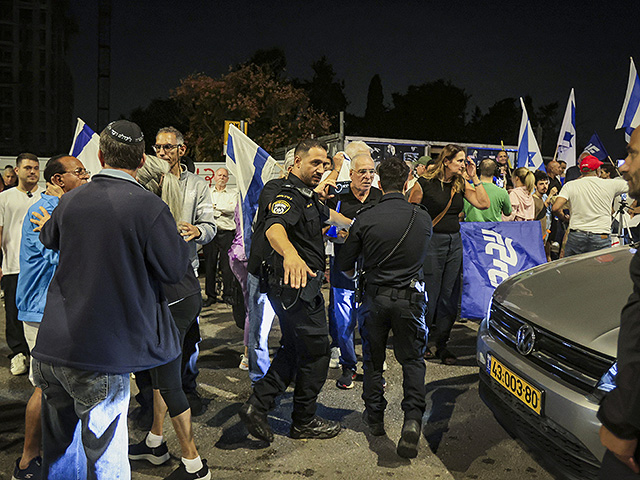 На месте акции протеста около дома Томер-Йерушалми произошла драка, есть пострадавшие