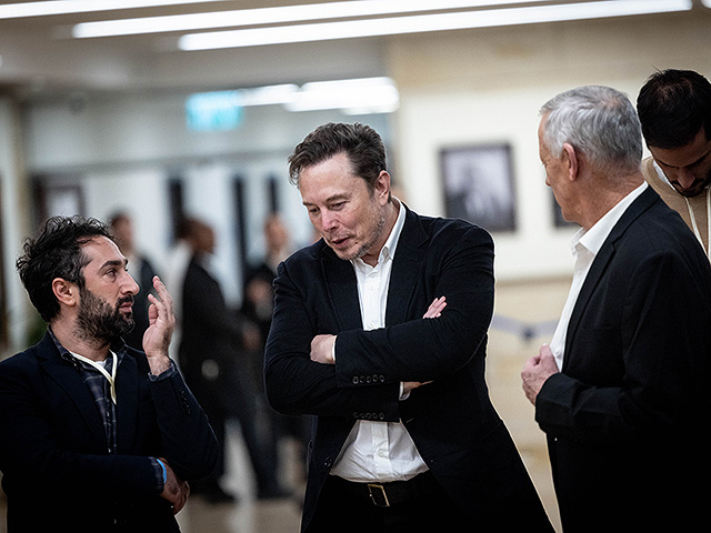 Илон Маск в Израиле. Ноябрь 2023 года