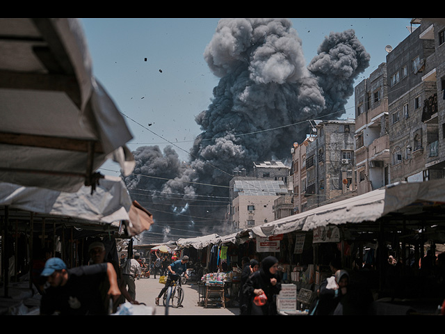 Газа после авиаудара ВВС ЦАХАЛа. 1 июня 2025 года