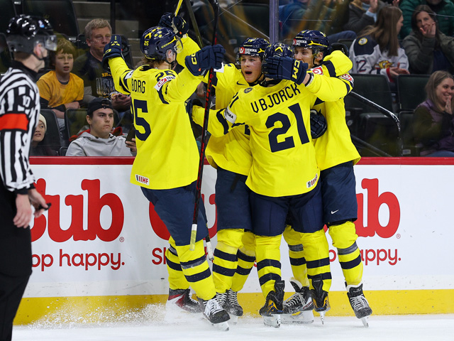 Результаты матчей молодежного чемпионата мира по хоккею