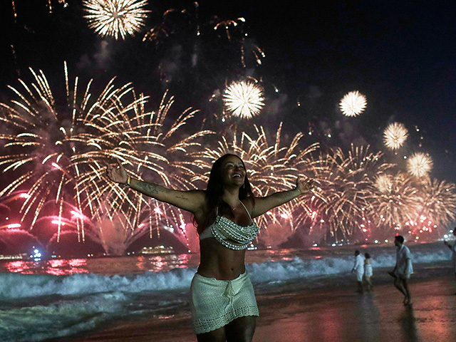 Пляж Копакабана, Рио-де-Жанейро, Бразилия