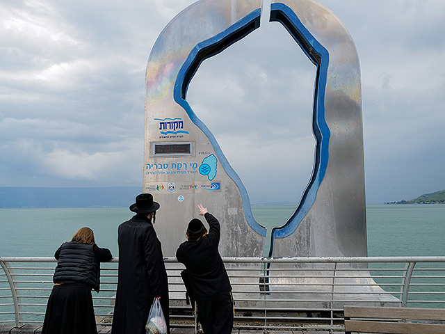 Уровень воды в Кинерете поднялся еще на 2,5 сантиметра