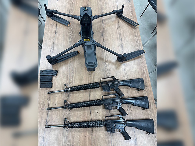 На границе с Египтом перехвачено оружие, доставленное беспилотником