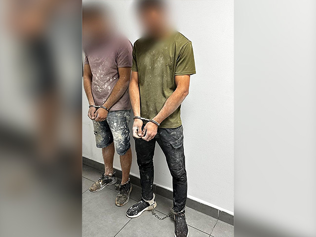 Полиция задерживает нелегалов: в Бней-Браке палестинцы спали во дворе дома