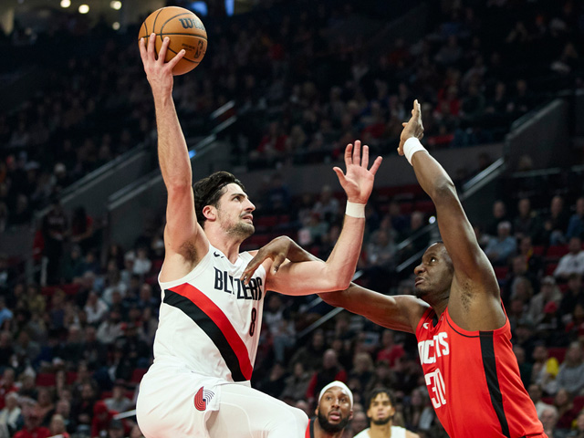 НБА. Дени Авдия набрал 41 очко. "Портленд" обыграл "Хьюстон"